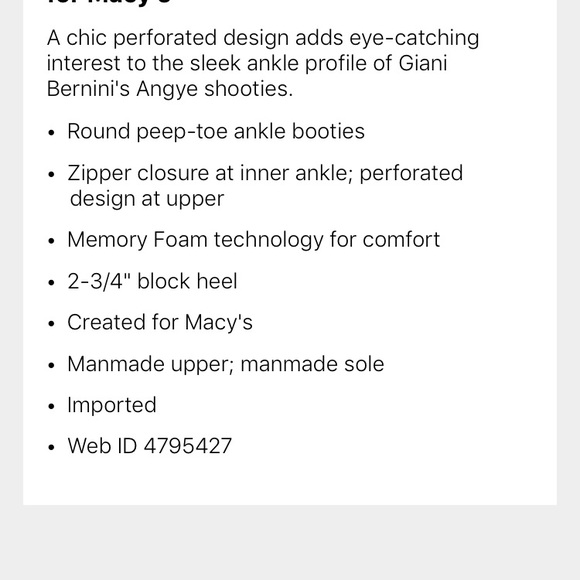 Giani Bernini booties - Picture 8 of 8